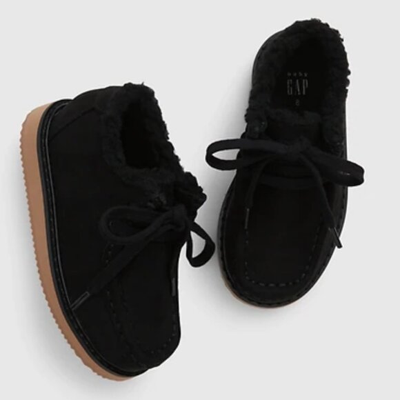 🍎 Gap | Toddler Sherpa Moc Boots - Picture 1 of 6